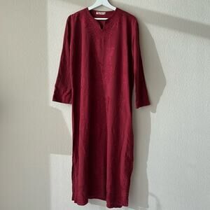 Gauze Midi Dress size M